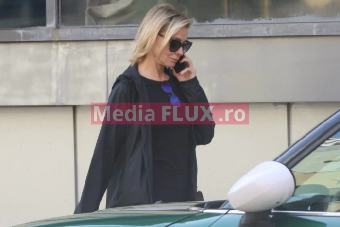 Diana Șucu vine de la sală sursă foto: Mediaflux.ro