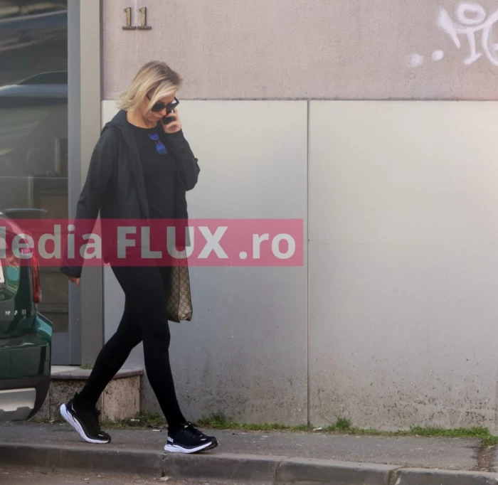 Diana Șucu vine de la sală sursă foto: Mediaflux.ro