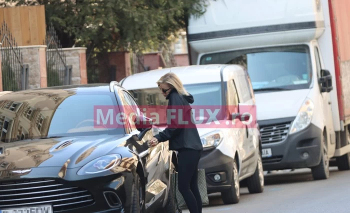 Diana Șucu vine de la sală sursă foto: Mediaflux.ro