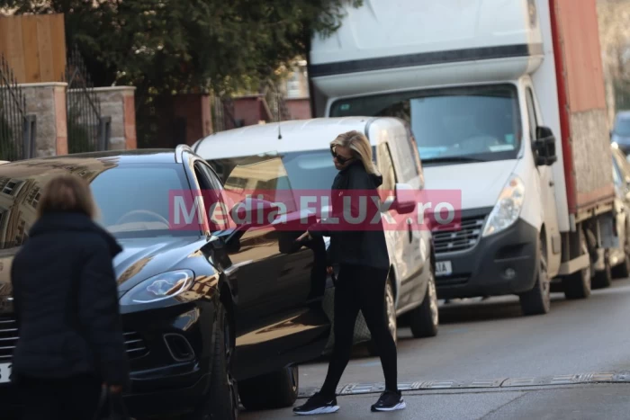 Diana Șucu vine de la sală sursă foto: Mediaflux.ro