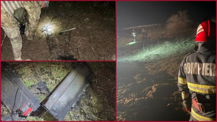 Alertă în Tulcea după noi atacuri cu drone în Ucraina la granița cu România Incendiu după ce o dronă s-a părbușit lângă localitatea Parcheș în afara zonei locuite VIDEO