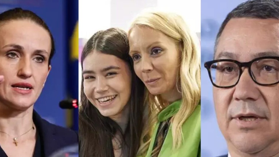 Irina Ponta fiica lui Victor Ponta întoarsă în România cu un avion comercial. Daciana Sârbu a confirmat Vă mulțumesc din suflet tuturor
