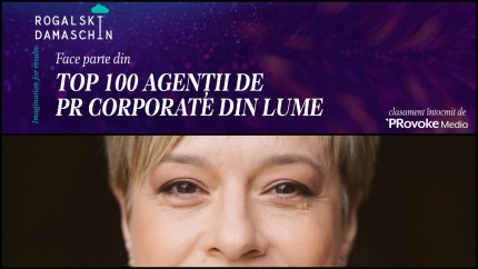 Rogalski Damaschin în topul celor mai bune 100 de agenții de Corporate PR din lume