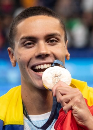 David Popovici campion naţional la proba cu ştafeta de 4215100 m liber a CS Dinamo