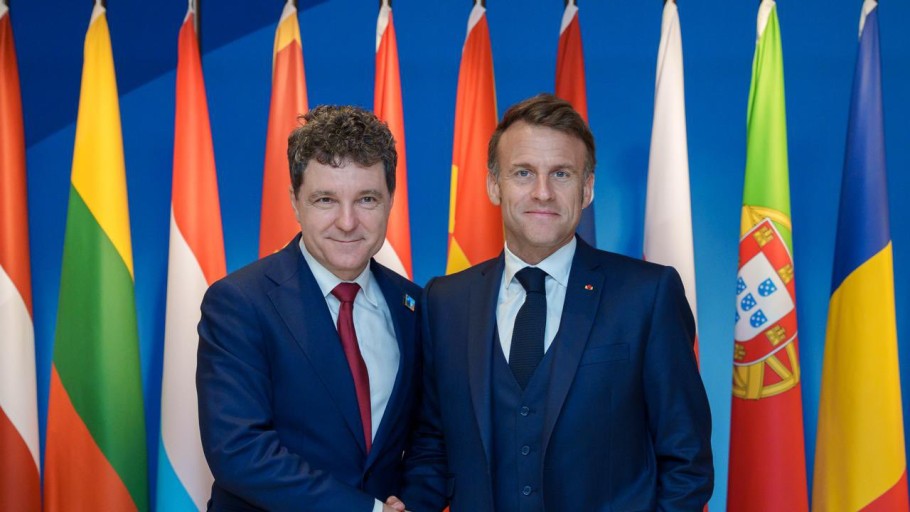 Nicușor Dan participă vineri online la reuniunea privind Inițiativa Internațională pentru Libertatea de Navigație în Strâmtoarea Ormuz la invitația lui Macron