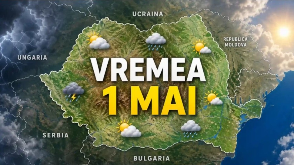 Vremea de 1 mai. Prognoza meteo anunță frig și ploi