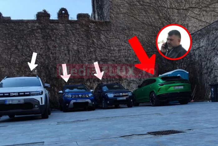 Șeful ITM București, Costel Grojdea, vine zilnic la instituție cu Lamborghini Urus de 300.000 de euro sursă foto: Paparazzi Mediaflux