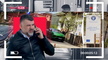 PAPARAZZI Șeful ITM București Costel Grojdea vine zilnic la instituție cu un Lamborghini Urus de 300.000 de euro FOTO și VIDEO