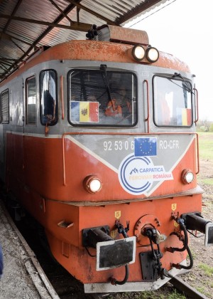Linie de cale ferată redeschisă între România și Republica Moldova. S-au făcut lucrări de consolidare pe malul Prutului