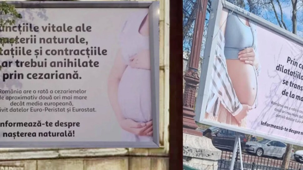 ANPC intră tare în scandalul panourilor anti cezariană. Avertismentul instituției