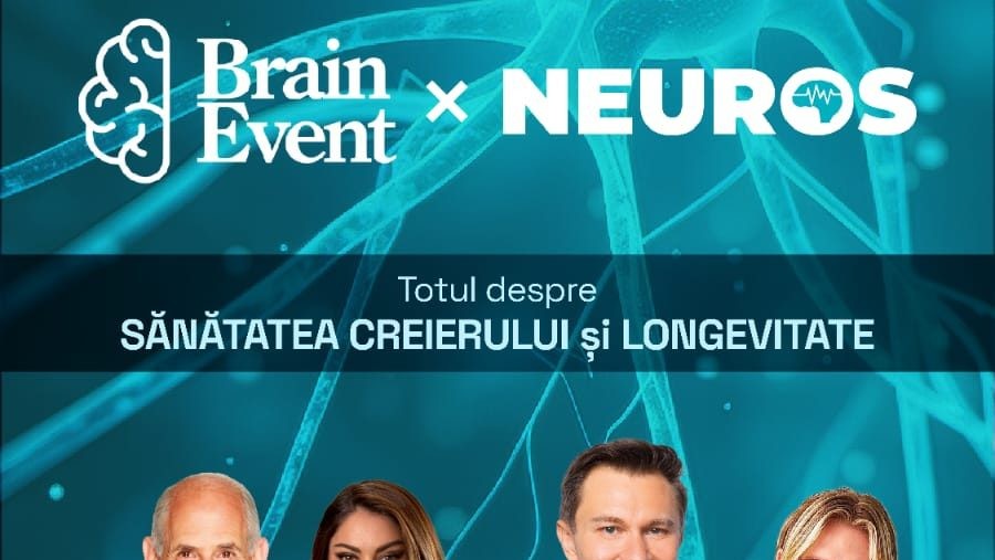 Revoluția longevității se discuta la Brain Event în București cu David Sinclair Daniel Amen și Matthew Walker
