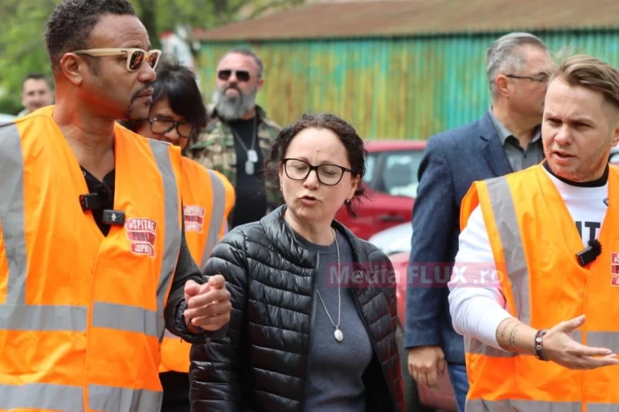 Cuba Goodin alături de Codin Maticiuc sursă foto: Mediaflux