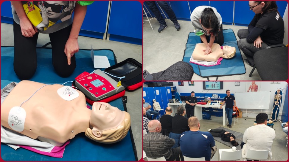EXCLUSIV Cursurile de prim-ajutor și practicile care fac diferența între viață și moarte Cum faci un masaj cardiac și cum folosești un defibrilator FOTO și VIDEO