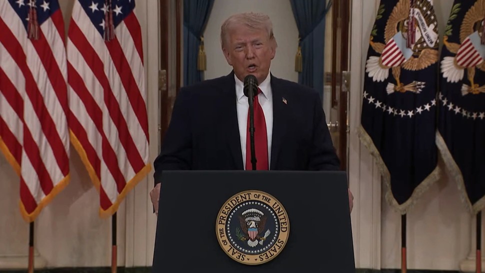 Donald Trump discurs adresat americanilor pentru prima oară de la declanșarea conflictului cu Iran Războiul e aproape de încheiere. Strâmtoarea Ormuz se va deschide natural