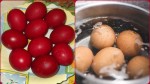 Cum se fierb ouăle de Paște în Joia Mare ca să nu crape. Trucul folosit de mulți