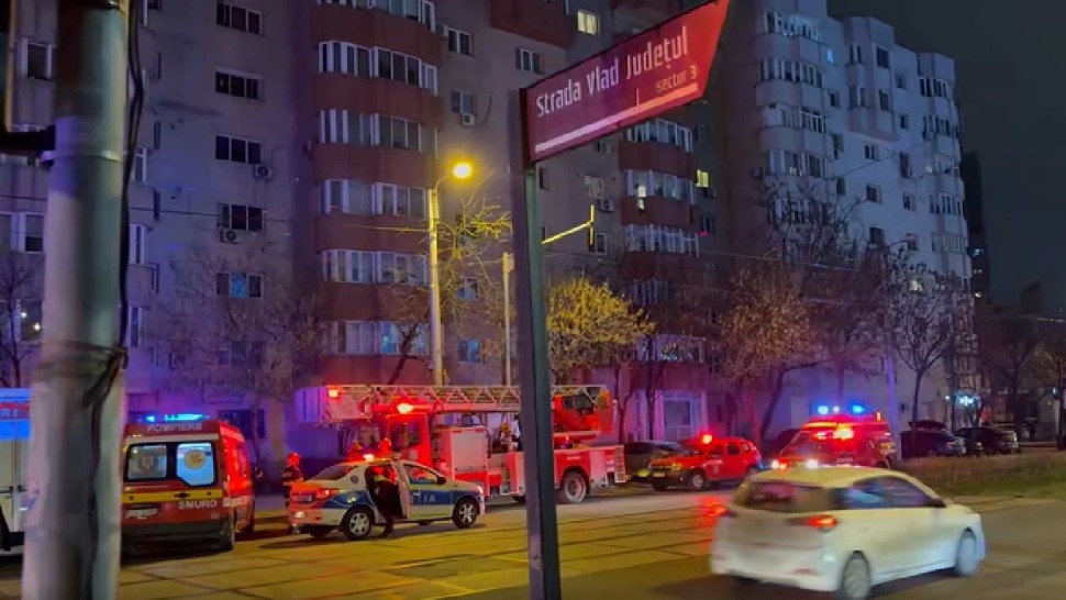 Răsturnare după un incendiu într-un apartament în București Un medic mort găsit în interior fusese înjunghiat
