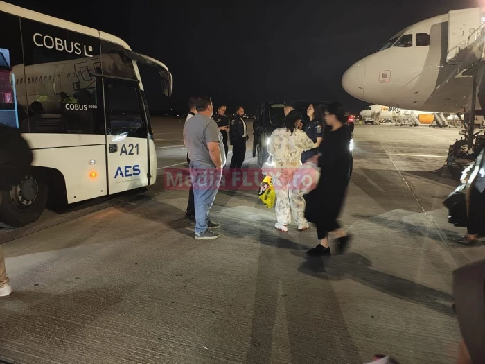 Incident violent într-un avion Wizz Air aterizat din Londra sursă foto: Mediaflux