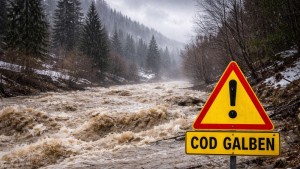 Hidrologii au emis cod galben de inundații. Zeci de localități sunt vizate de INHGA