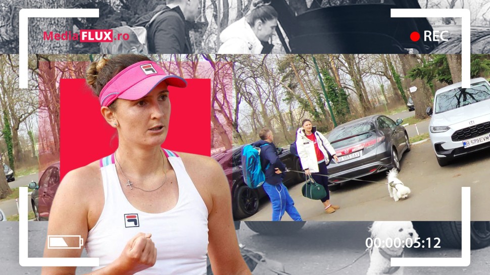 PAPARAZZI Irina Begu pe terenul de tenis alături de iubitul antrenor și de cățelul familiei Dragostea nu ajută totuși performanța FOTO și VIDEO