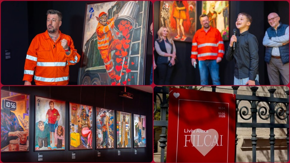 Expoziția personală Filcăi realizată de Liviu Alexa deschisă publicului din București Vernisaj cu sute de oameni Atmosferă superbă audiență copleșitoare totul autentic FOTO