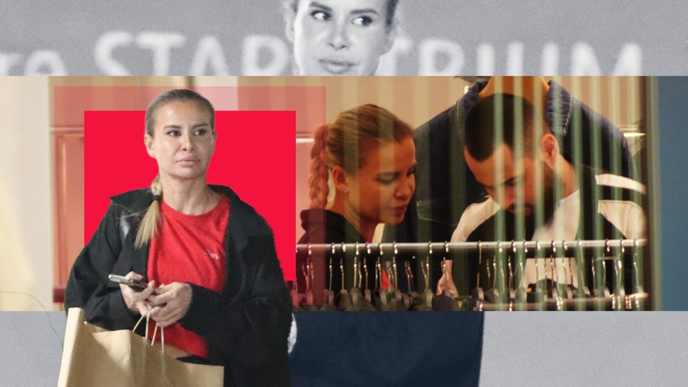 PAPARAZZI Marina Dina o zi de mall alături de un bărbat misterios după ce s-a întors de la Survivor Îmbrățișări cafele și cumpărături FOTO și VIDEO