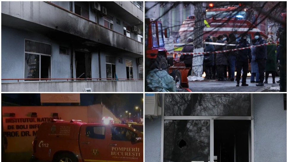 Patru inculpați trimiși în judecată în dosarul deschis după tragedia din 2021 de la Institutul Matei Balş în care au murit mai multe persoane