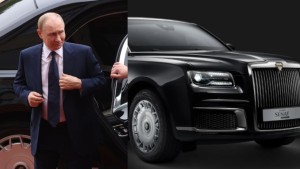 Secretul mașinii care-l însoțește pe Putin. Președintele Rusiei se teme de un asasinat VIDEO