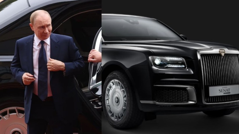 Secretul mașinii care-l însoțește pe Putin. Președintele Rusiei se teme de un asasinat VIDEO