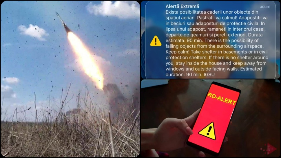 Atacuri ale Rusiei în Ucraina aproape de granița cu România Două avioane militare ridicate de la sol 17 ţinte aeriene monitorizate. Mesaje RO-Alert în zonă