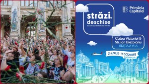 Calea Victoriei redevine pietonală Reîncepe Străzi Deschise de sâmbătă 25 aprilie. Programul primului weekend