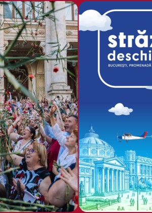 Calea Victoriei redevine pietonală Reîncepe Străzi Deschise de sâmbătă 25 aprilie. Programul primului weekend