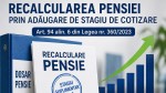 Anunț privind recalcularea pensiei. Casa de Pensii explică cât de des se poate face cererea