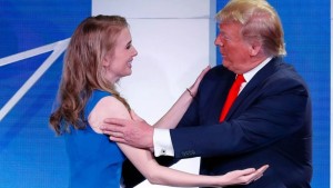 Cine e tânăra ținută secretă de Trump. Natalie îl ajută noaptea pe președintele american FOTO