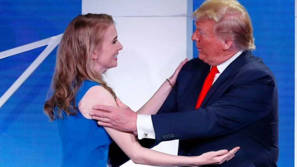 Cine e tânăra ținută secretă de Trump. Natalie îl ajută noaptea pe președintele american FOTO