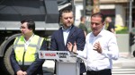 Daniel Băluță anunță finalizarea primei etape a refacerii Plașeului Unirii în zona Hanului lui Manuc. Primarul general Ciprian Ciucu prezent la eveniment