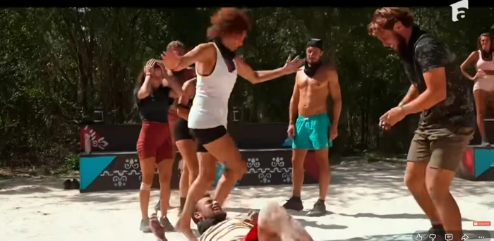 Gabi Tamaș și Aris Eram la Survivor