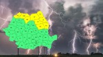 România intră în Cod Galben de vijelii și grindină UPDATE De joi vin vânturile puternice. Harta județelor afectate până miercuri noaptea
