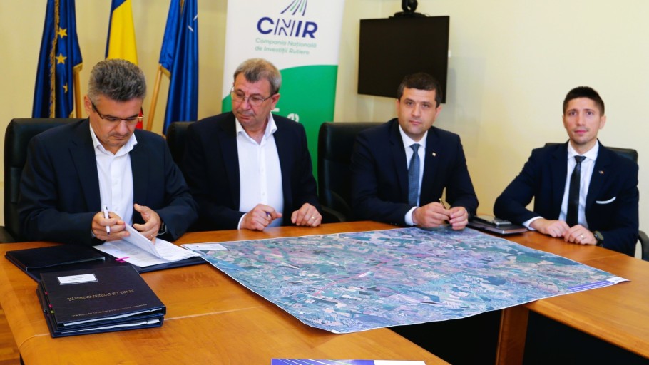 Primul contract cu finanțare prin SAFE pentru Autostrada Unirii semnat Valoare de 487 miliarde lei