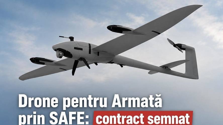 Radu Miruță anunță semnarea contractului pentru achiziția a 34 de sisteme de drone pentru Armata Română prin SAFE