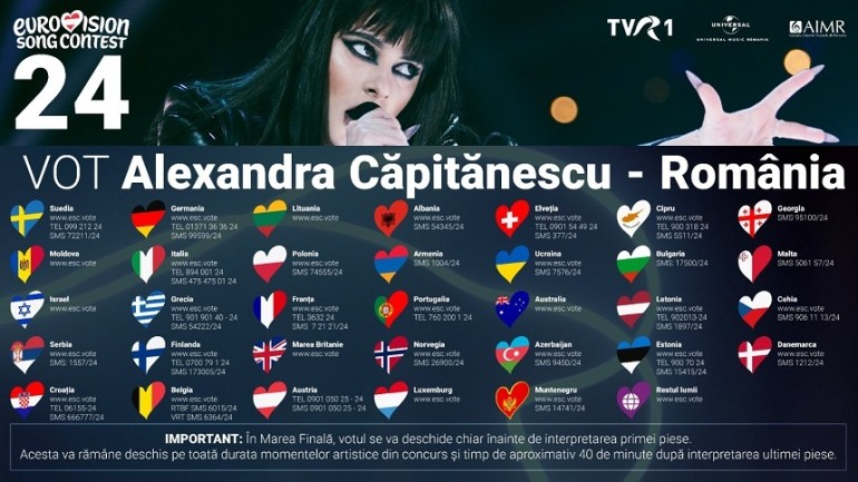 TVR lider de audiență cu finala Eurovision. Vârful atins la ora 2317 cu peste 450.000 de români carese uitau la televizor
