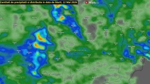 Alertă meteo ANM în aproape toată țara Cod galben de intensificări ale vântului vijelii grindină averse torențiale și descărcări electrice HARTĂ