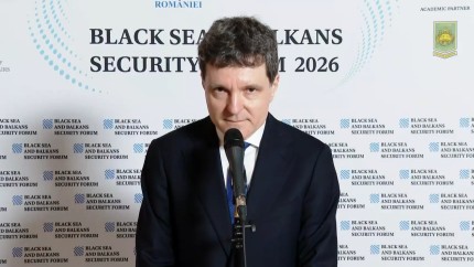 Nicușor Dan la conferința internațională Black Sea and Balkans Security Forum Avem pe scena globală mulți actori statali nestatali fiecare dintre ei cu preocupările lor