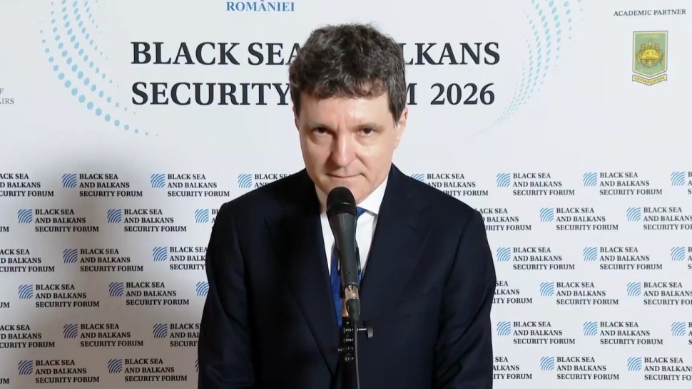 Nicușor Dan la conferința internațională Black Sea and Balkans Security Forum Avem pe scena globală mulți actori statali nestatali fiecare dintre ei cu preocupările lor