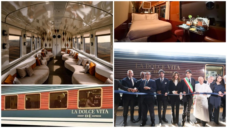 La Dolce Vita Orient Express. Cum arată trenul pregătit pentru noua rută Roma-Istanbul. Vor fi 2 opriri și în România