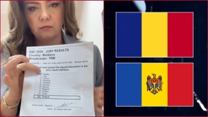 Controversă la Eurovision după ce publicul din R. Moldova a acordat 12 puncte României însă juriul doar 3. Reacția prezentatoarei