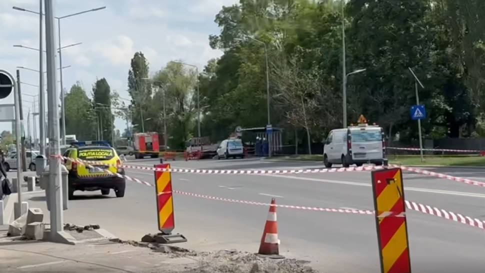 O conductă de gaz s-a spart în București. Traficul este oprit într-un cartier întreg din Sectorul 4