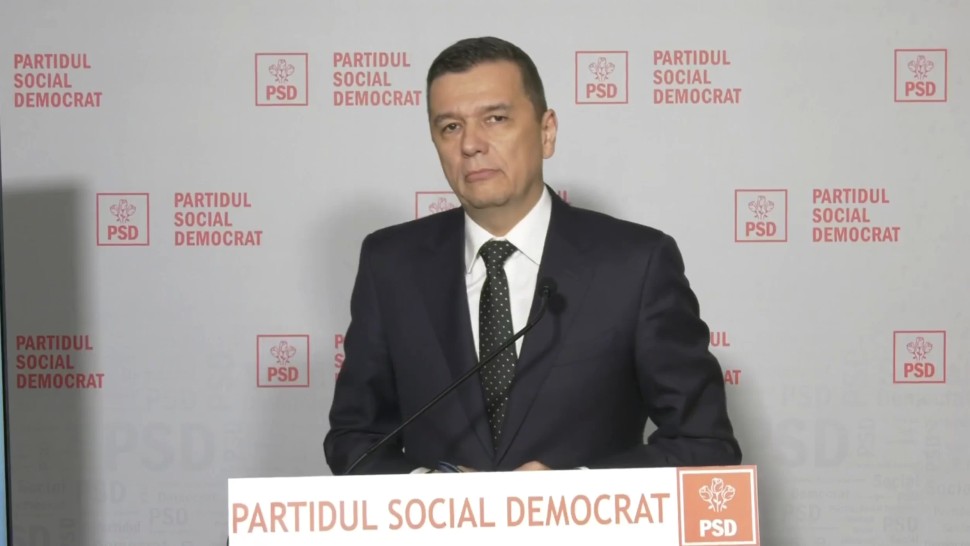 Sorin Grindeanu anunță că PSD nu exclude o variantă de guvern cap-coadă tehnocrat Dar nu o văd o soluţie potrivită în acest moment VIDEO