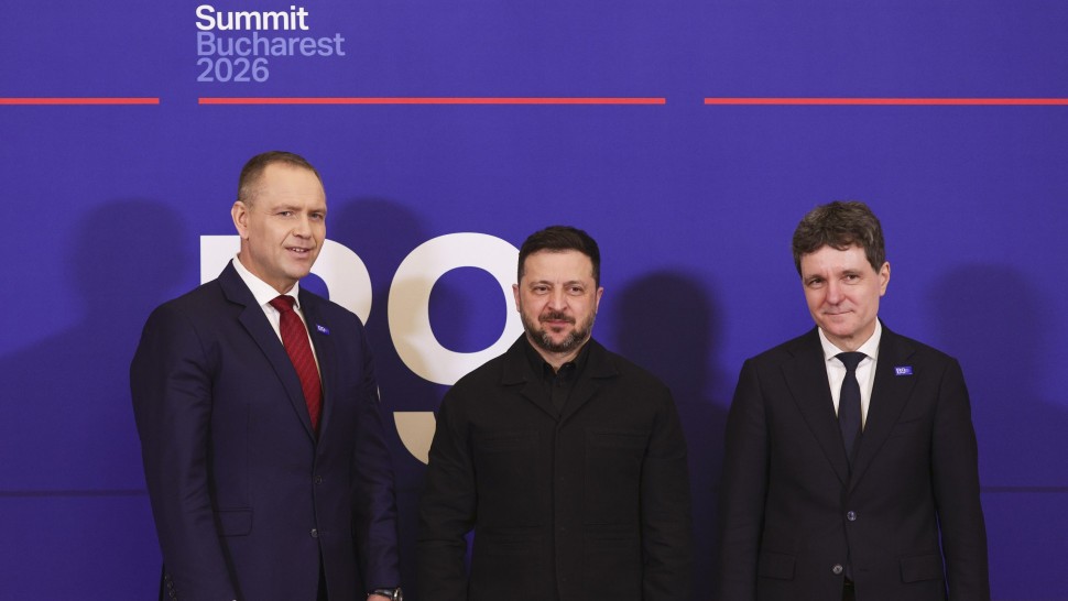 Zelenski primit la Palatul Cotroceni de către Nicușor Dan și preşedintele Poloniei Bun venit la Summitul B9 FOTO