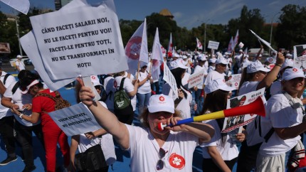 Grevă generală în spitalele din România. SANITAS Guvernul nu a răspuns. Ce reclamă sindicaliștii