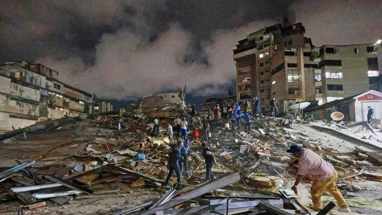Bilanțul dublului cutremur din Venezuela crește la 589 de morți și aproape 3.000 de răniți. 50.000 de persoane date dispărute